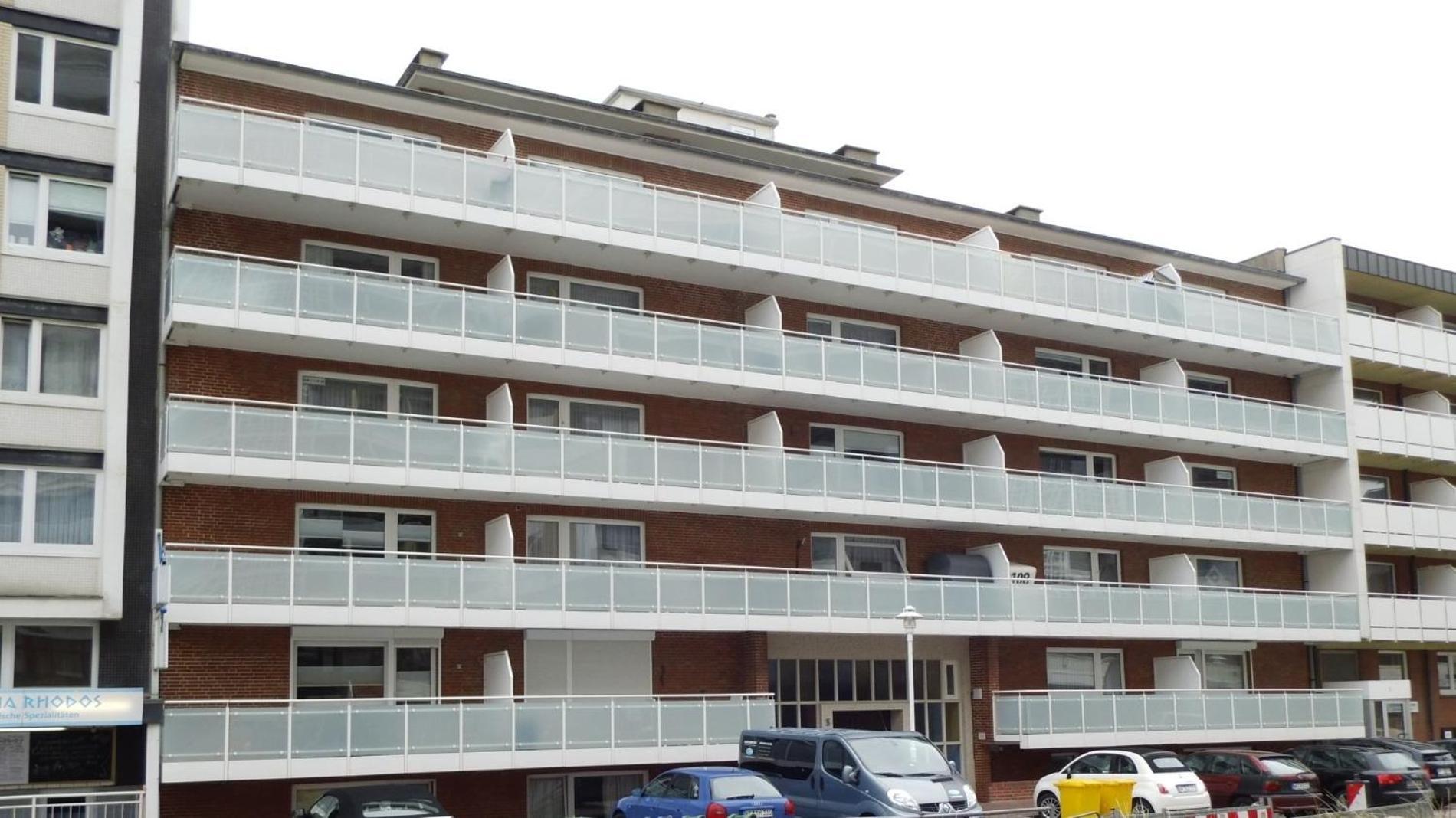6-208, Sehr Strandnah, Im Herzen Westerlands, Westbalkon, 1 Zi Eksteriør billede